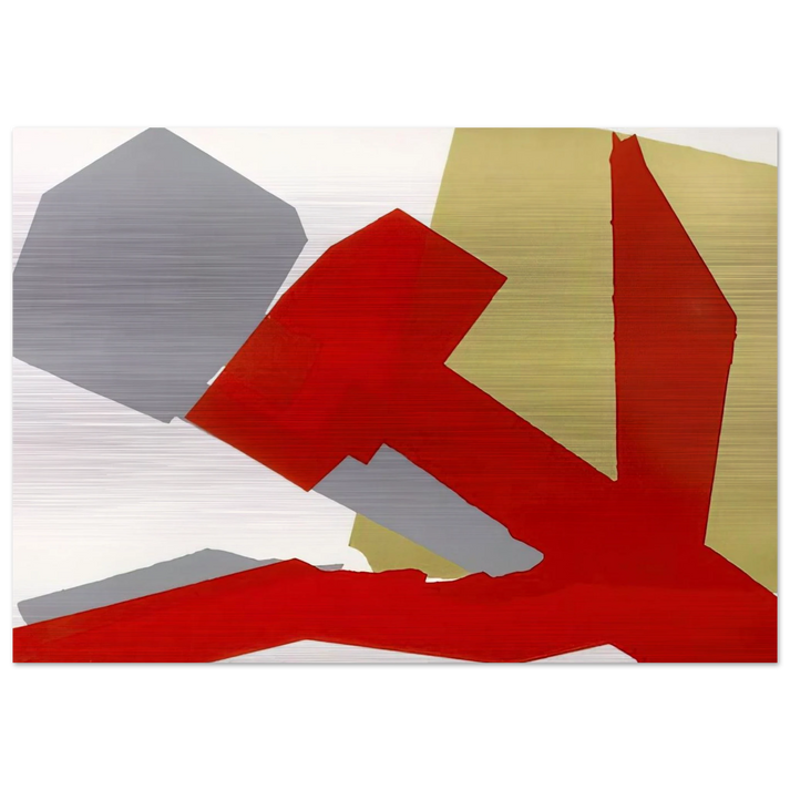 Hammer and Sickle Special Edition - Andy Warhol Brushed Aluminum Print - 70x100 cm / 28x40 inches | Andy Warhol Aluminum Print | Andy Warhol Prints