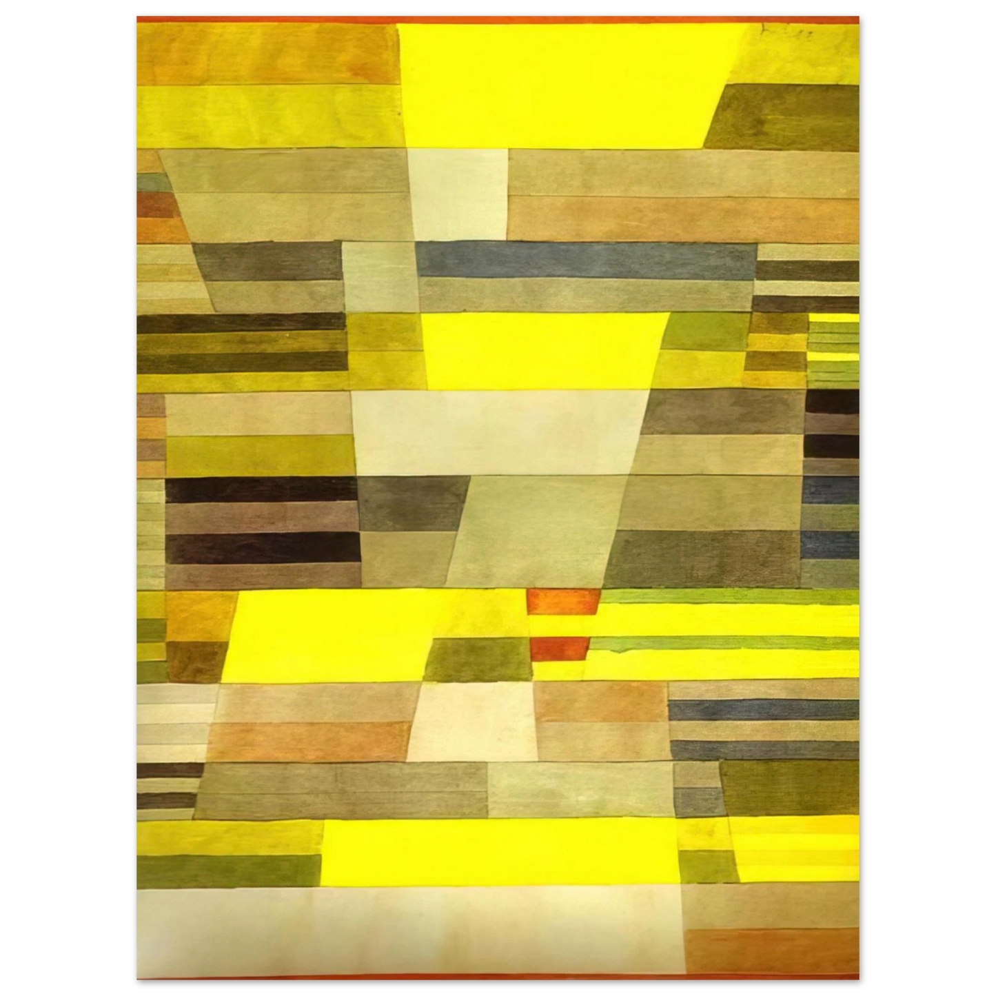 Paul Klee - MONUMENT 1929 75x100 cm / 30x40inches Fine Art Poster