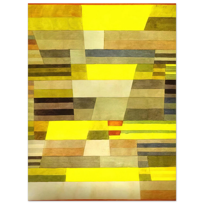 Paul Klee - MONUMENT 1929 75x100 cm / 30x40inches Fine Art Poster