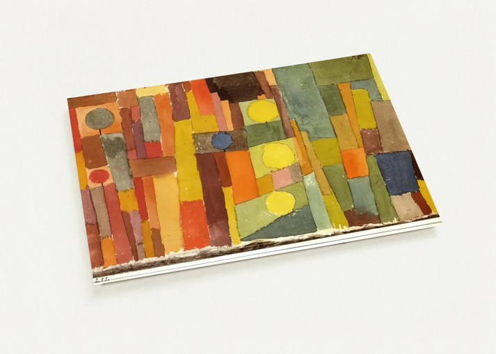 IN THE STYLE OF KAIROUAN 1914 By Paul Klee Pack of 10 Post Cards | Paul Klee Post Cards | A6 (10.5 x 14.8 cm) - 4.1 x 5.8 inches