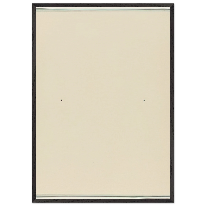 Conversion - Robert Ryman 70x100 cm / 28x40 inches Framed Art Print – Black Wooden Frame