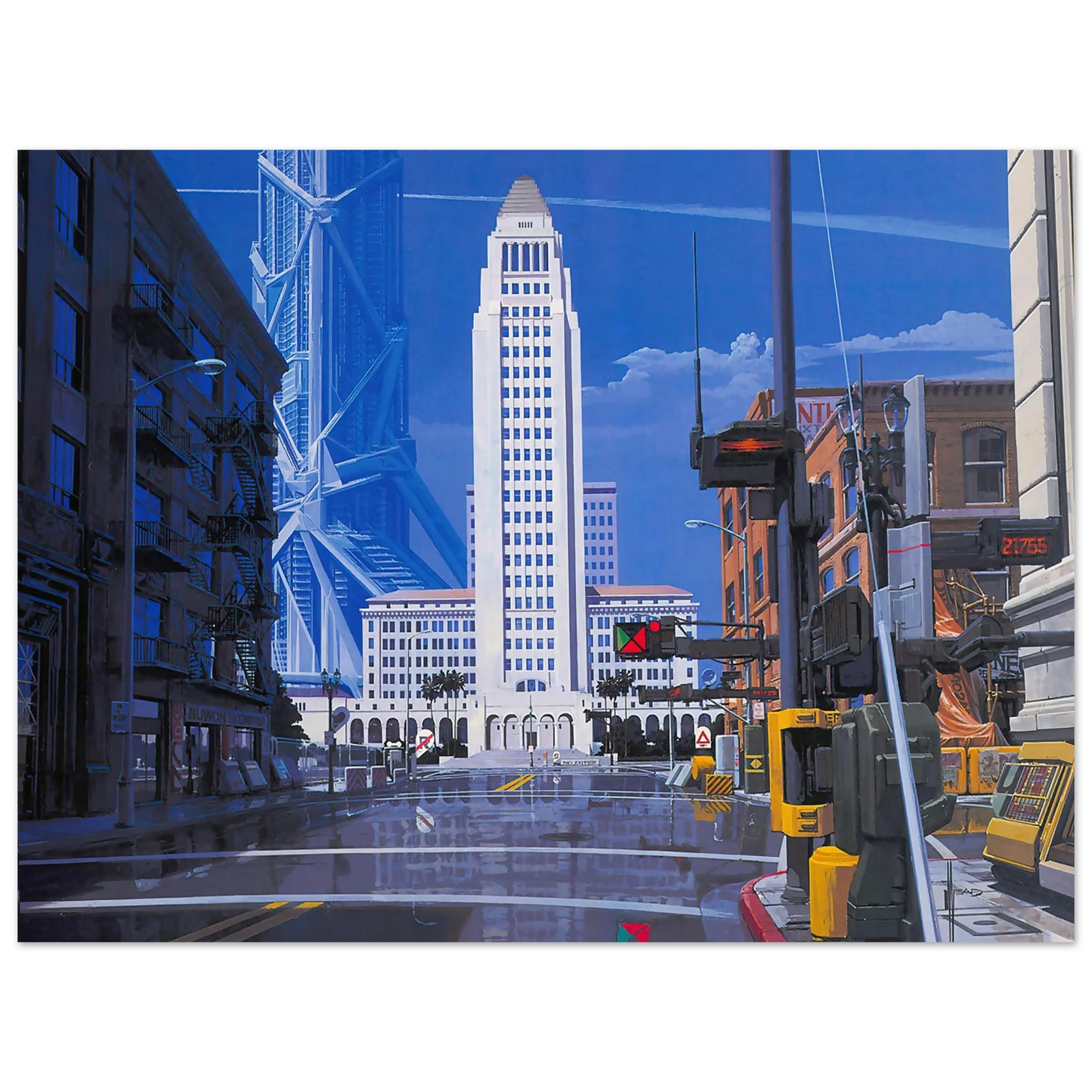 Syd Mead - Syd Mead 75x100 cm / 30x40inches Fine Art Poster