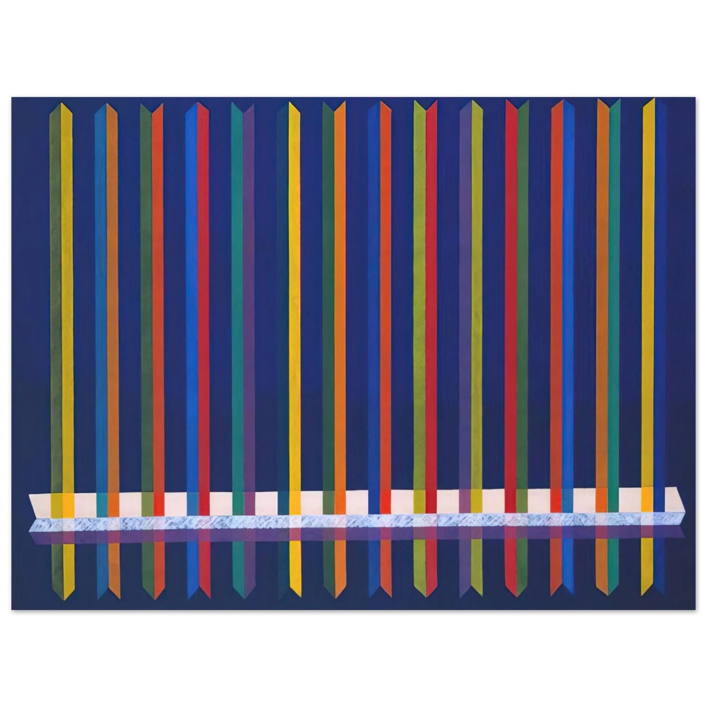 Piero Dorazio - Very Sharp 75x100 cm / 30x40inches Fine Art Poster