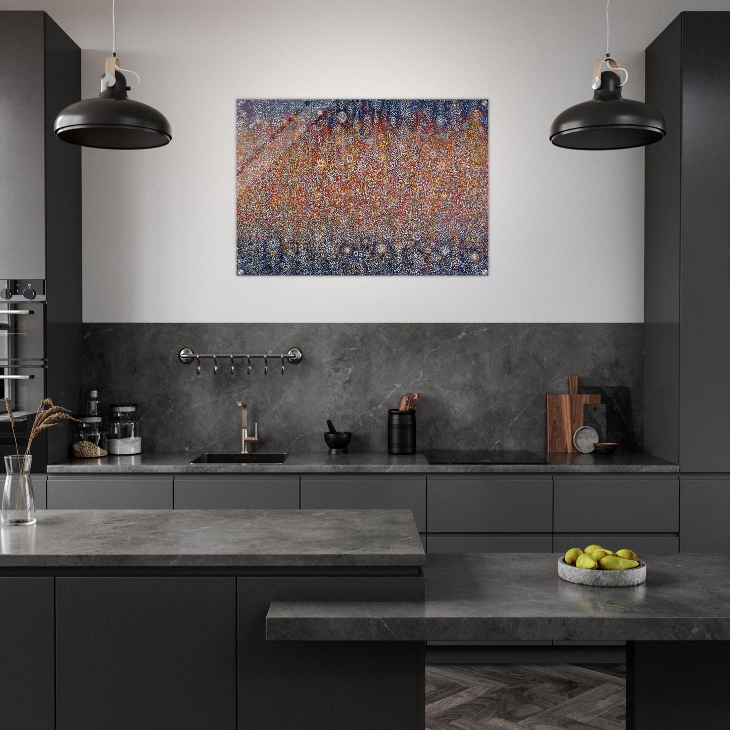 Celebration, Birth - 1976 - Richard Pousette-Dart Acrylic Print - 70x100 cm / 28x40″ inches