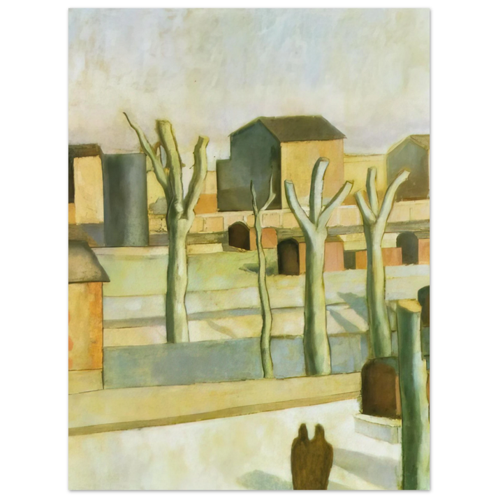Salvador Dali - THE STATION AT FIGUERAS 75x100 cm / 30x40inches Fine Art Poster