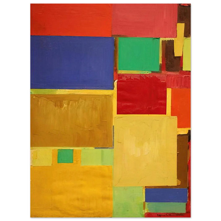 Hans Hofmann - Cathedral 75x100 cm / 30x40inches Fine Art Poster