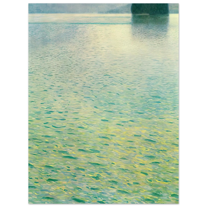 Gustav Klimt - ISLAND IN THE ATTERSEE 75x100 cm / 30x40inches Fine Art Poster