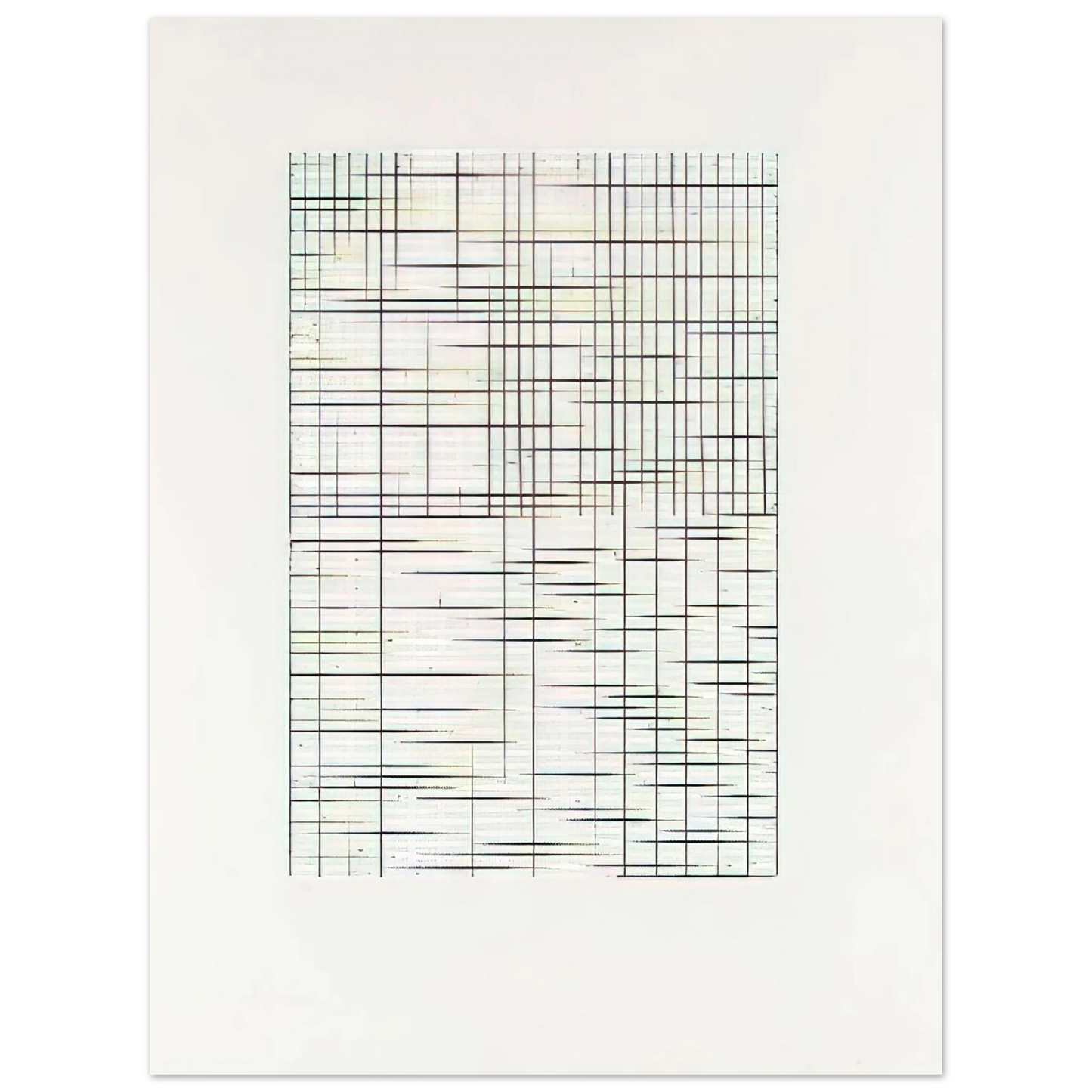 Brice Marden - Untitled from Adriatics - Minimalism 75x100 cm / 30x40inches Fine Art Poster