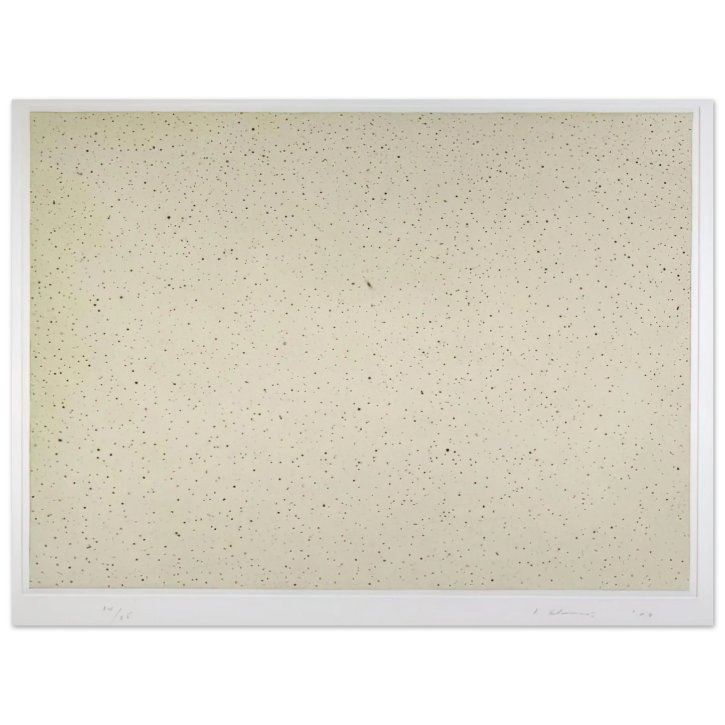 Vija Celmins - NIGHT SKY 2 REVERSED 2002 75x100 cm / 30x40inches Fine Art Poster
