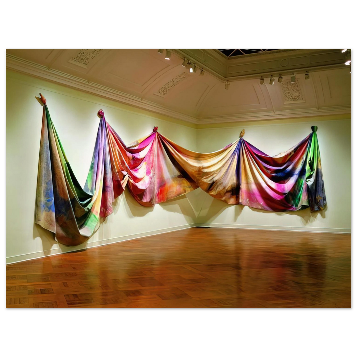 Sam Gilliam - Light Depth 75x100 cm / 30x40inches Fine Art Poster