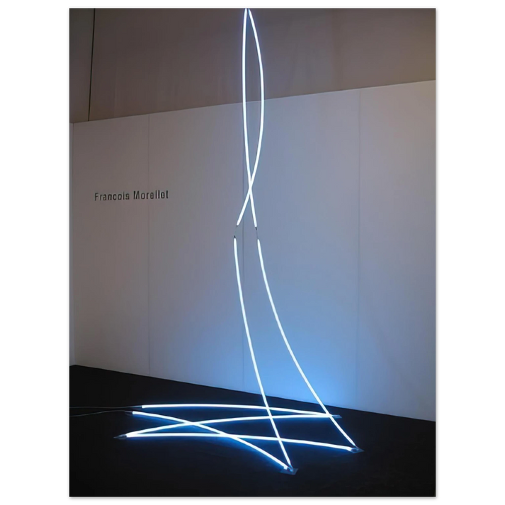 Francois Morellet - Lamentable Despicable - 2008 75x100 cm / 30x40inches Fine Art Poster