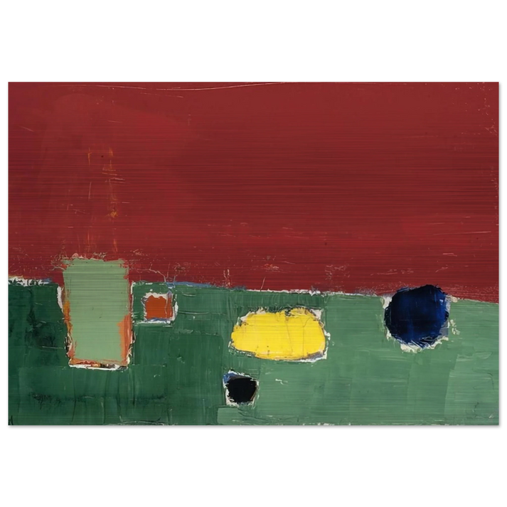 Nature morte - 1952 - Nicolas de Stael Brushed Aluminum Print - 70x100 cm / 28x40 inches | Nicolas de Stael Aluminum Print | Nicolas de Stael Prints