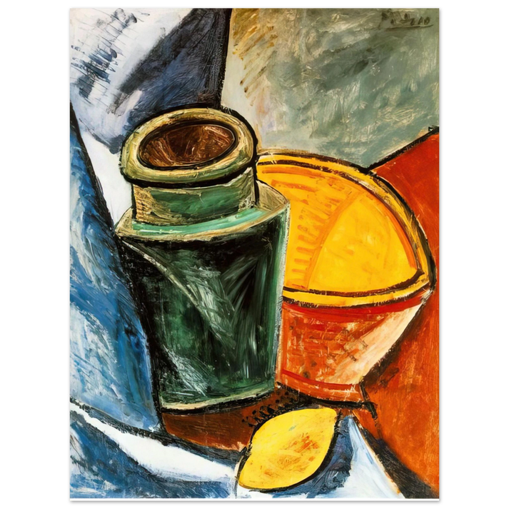 Pablo Picasso - Still life with lemons 75x100 cm / 30x40inches Fine Art Poster