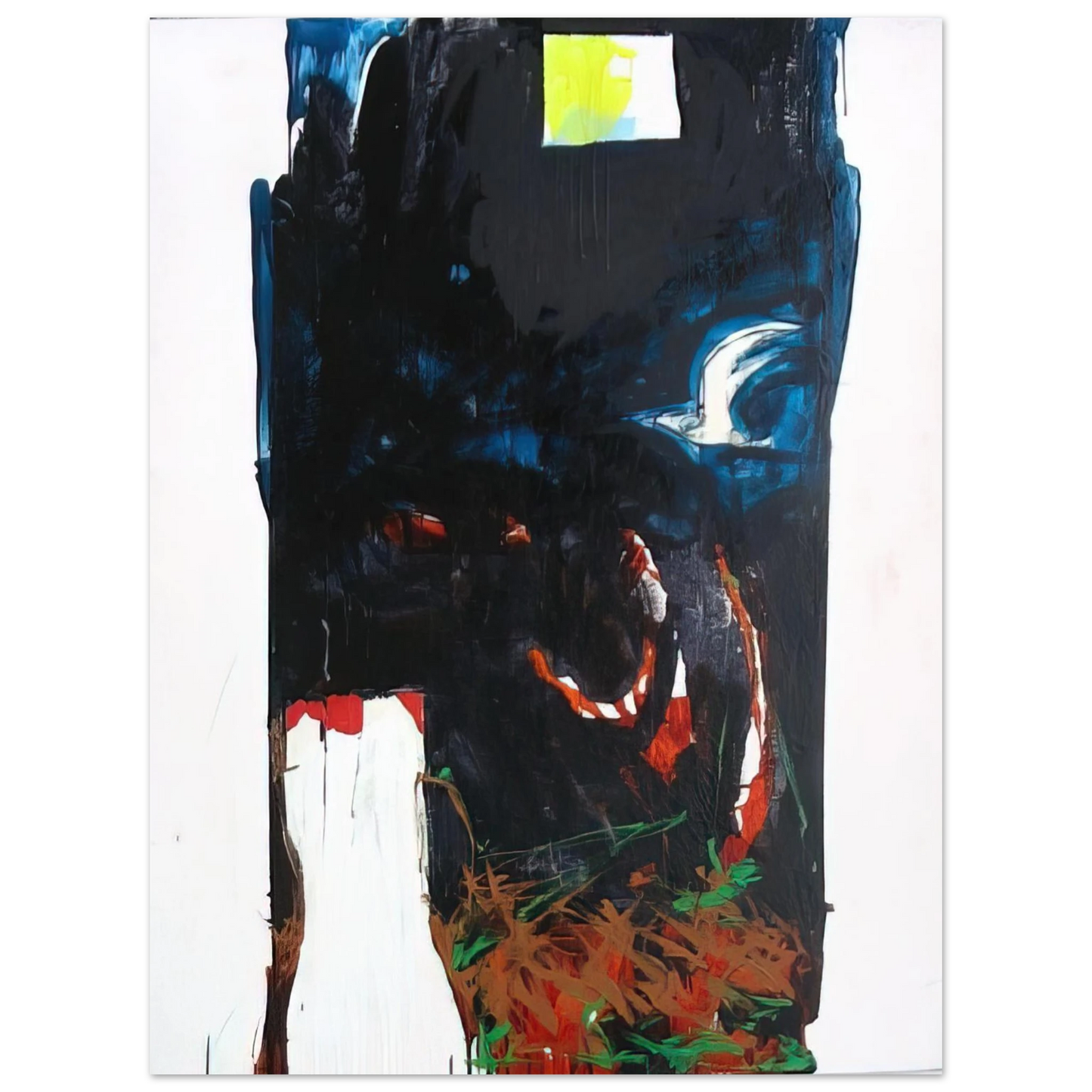 Mario Schifano - Nottetempo - 1991 75x100 cm / 30x40inches Fine Art Poster