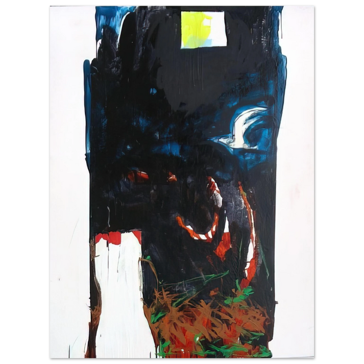 Mario Schifano - Nottetempo - 1991 75x100 cm / 30x40inches Fine Art Poster