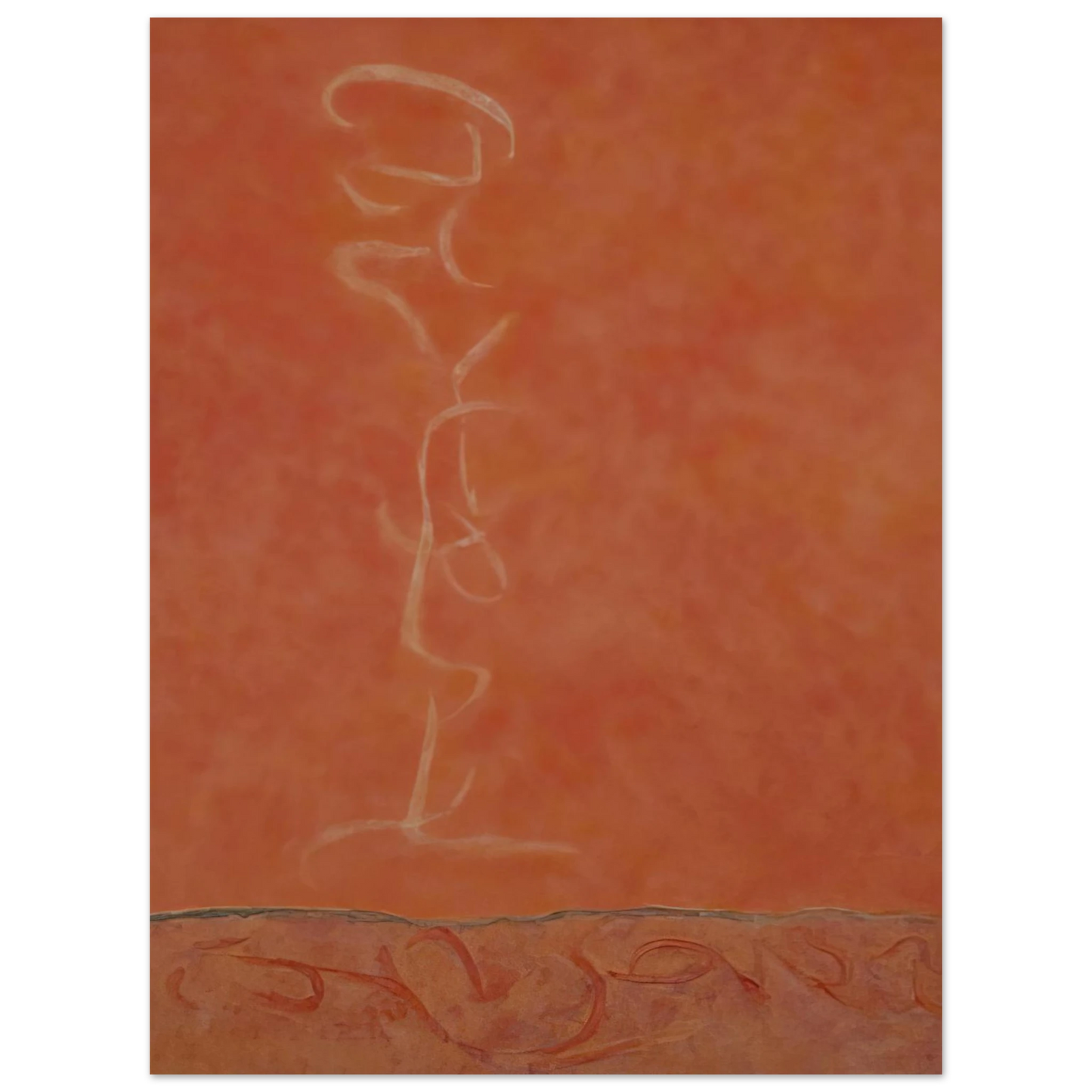 Theodoros Stamos - Infinity Field, T Series #34 - 1990 75x100 cm / 30x40inches Fine Art Poster