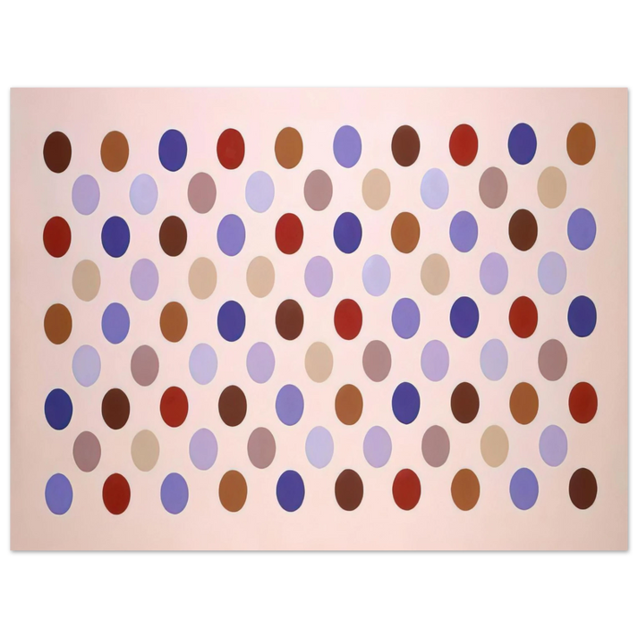 Thomas Downing - Grid #8 - 1969 75x100 cm / 30x40inches Fine Art Poster
