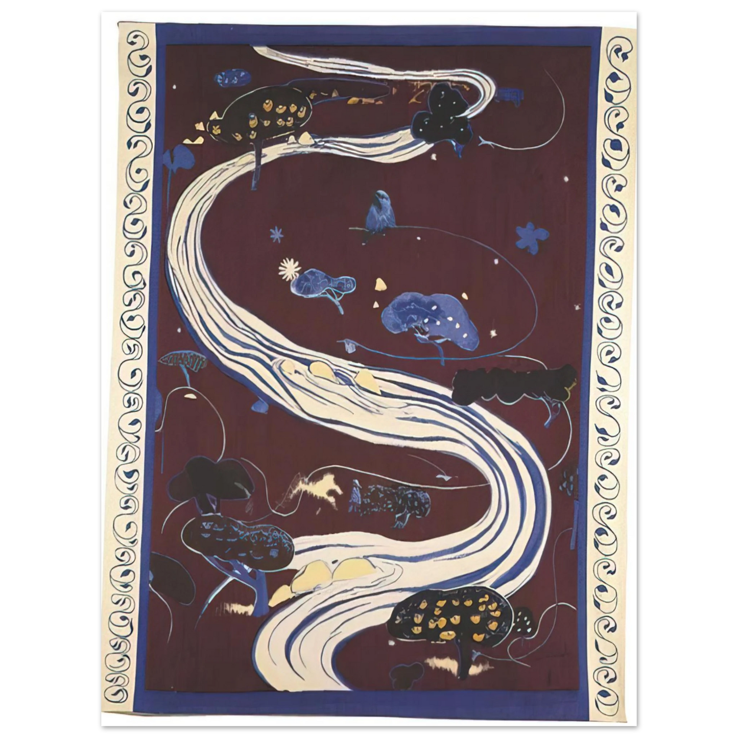 Brett Whiteley - The River - figurative 75x100 cm / 30x40inches Fine Art Poster
