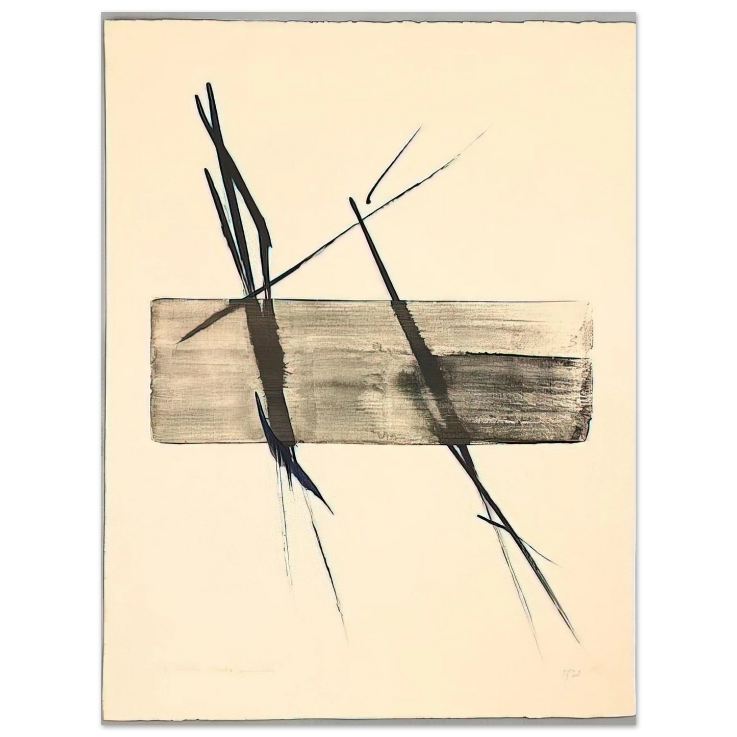 Toko Shinoda - Beyond - Abstract Expressionism 75x100 cm / 30x40inches Fine Art Poster