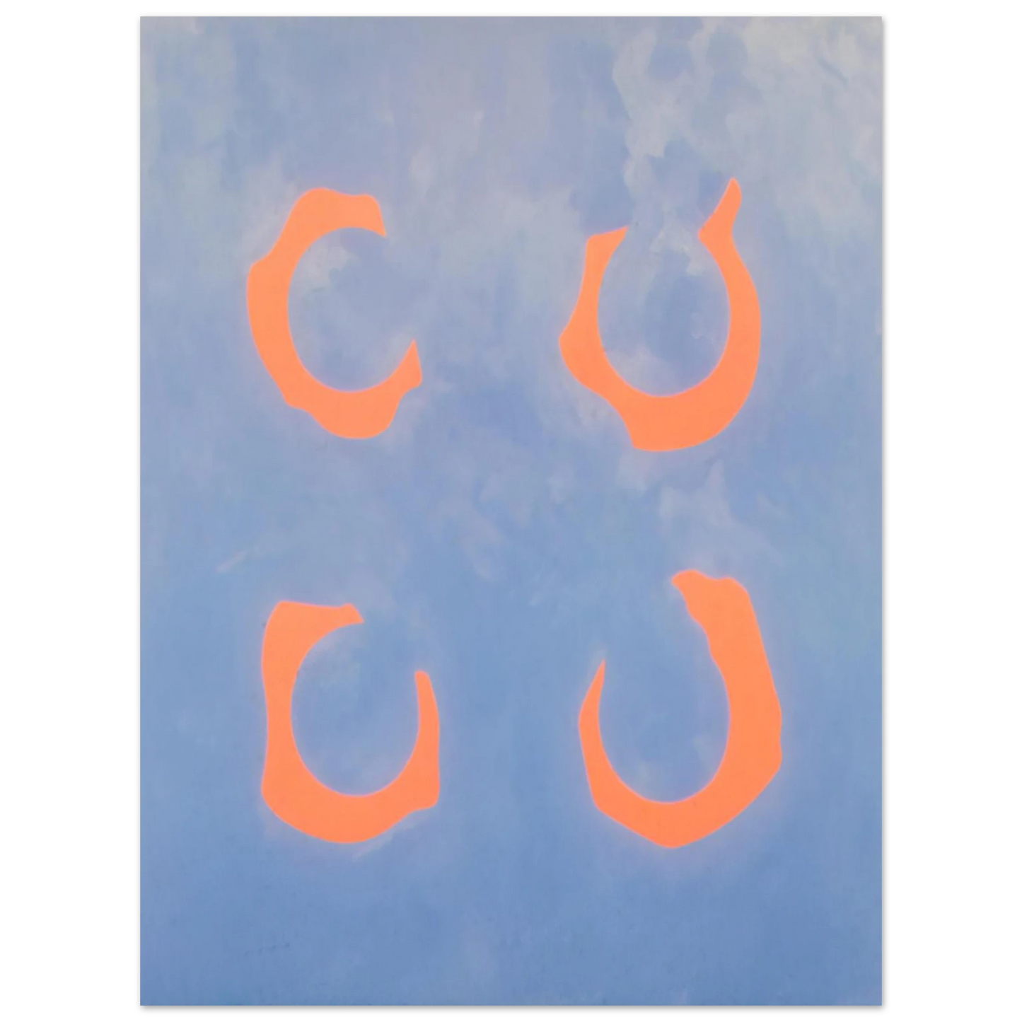 Jeremy Moon - Red Chord - 1962 75x100 cm / 30x40inches Fine Art Poster