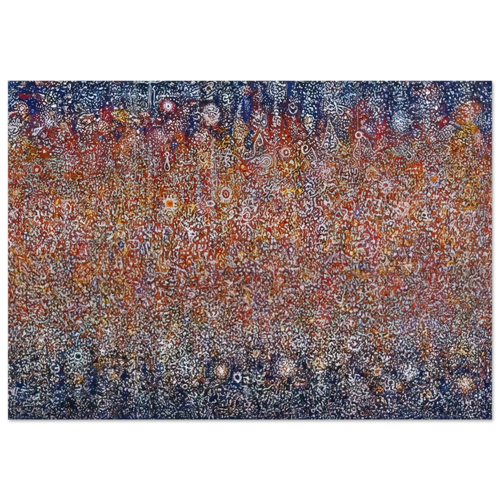 Celebration, Birth - Richard Pousette-Dart Brushed Aluminum Print - 70x100 cm / 28x40 inches | Richard Pousette-Dart Aluminum Print | Richard Pousette-Dart Prints
