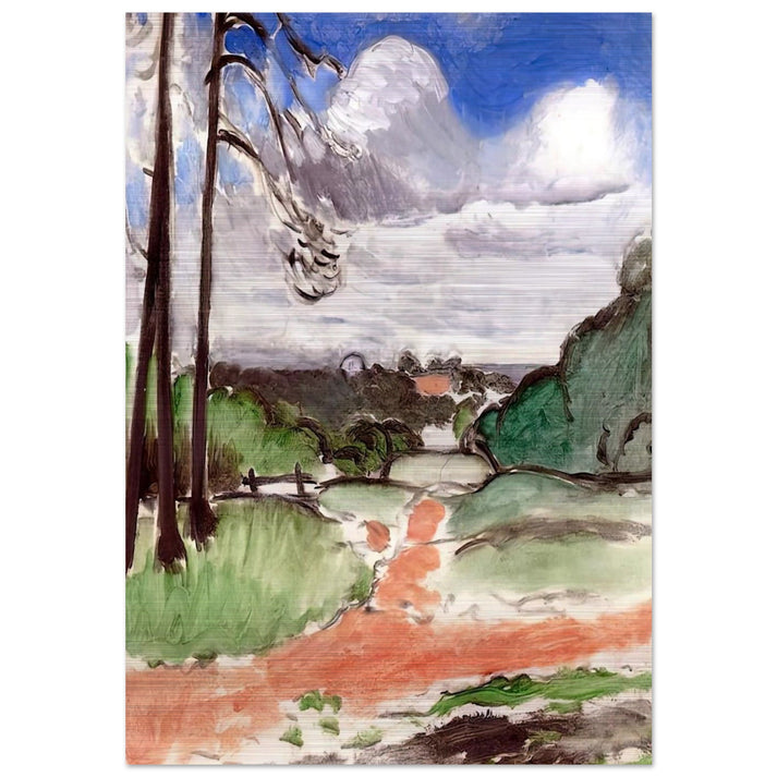 CHALAIS MEUDON 1917 - Henri Matisse Brushed Aluminum Print - 70x100 cm / 28x40 inches | Henri Matisse Aluminum Print | Henri Matisse Prints