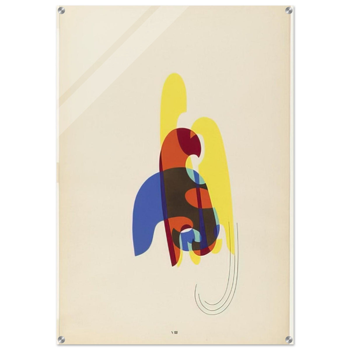 SHADOWS FROM THE PORTFOLIO REVOLVING DOORS 1926 - Man Ray Acrylic Print - 70x100 cm / 28x40″ inches
