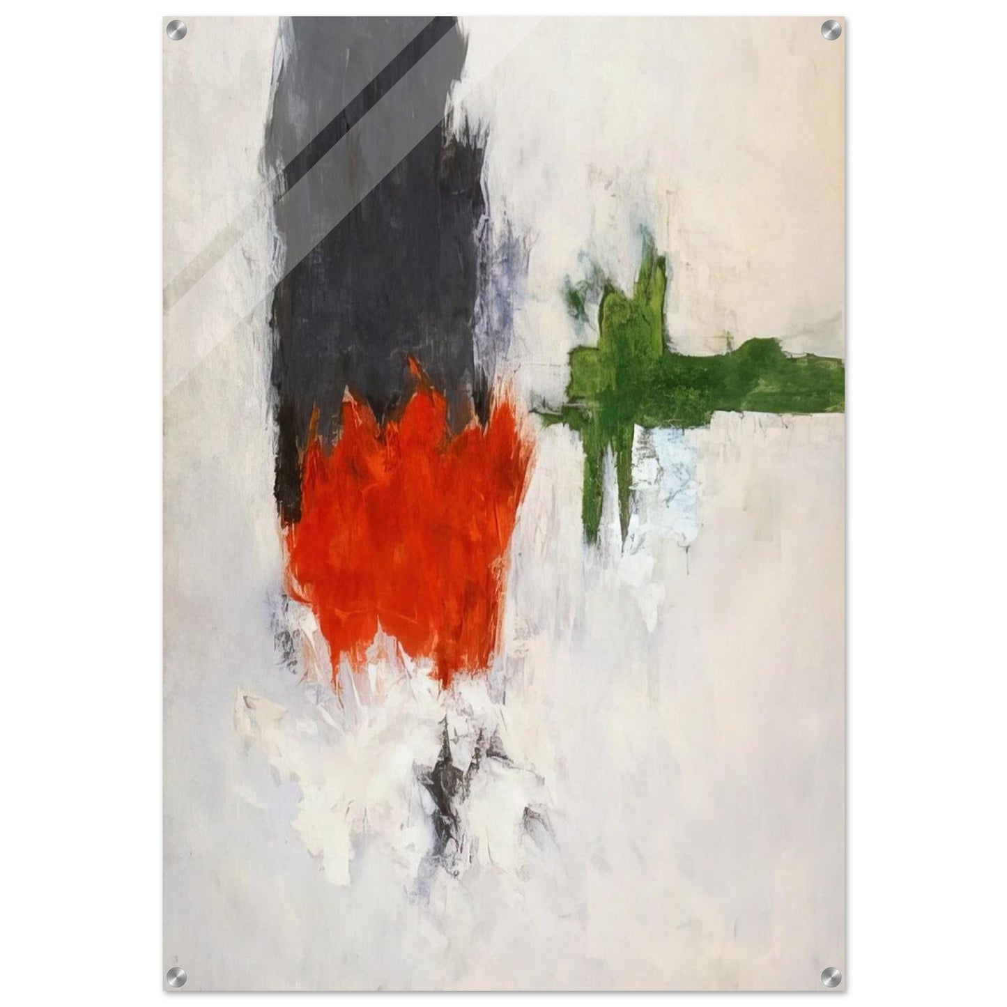 Sun Moon Chalice II - 1962 - Theodoros Stamos Acrylic Print - 70x100 cm / 28x40″ inches | Theodoros Stamos Wall Art | Theodoros Stamos Prints