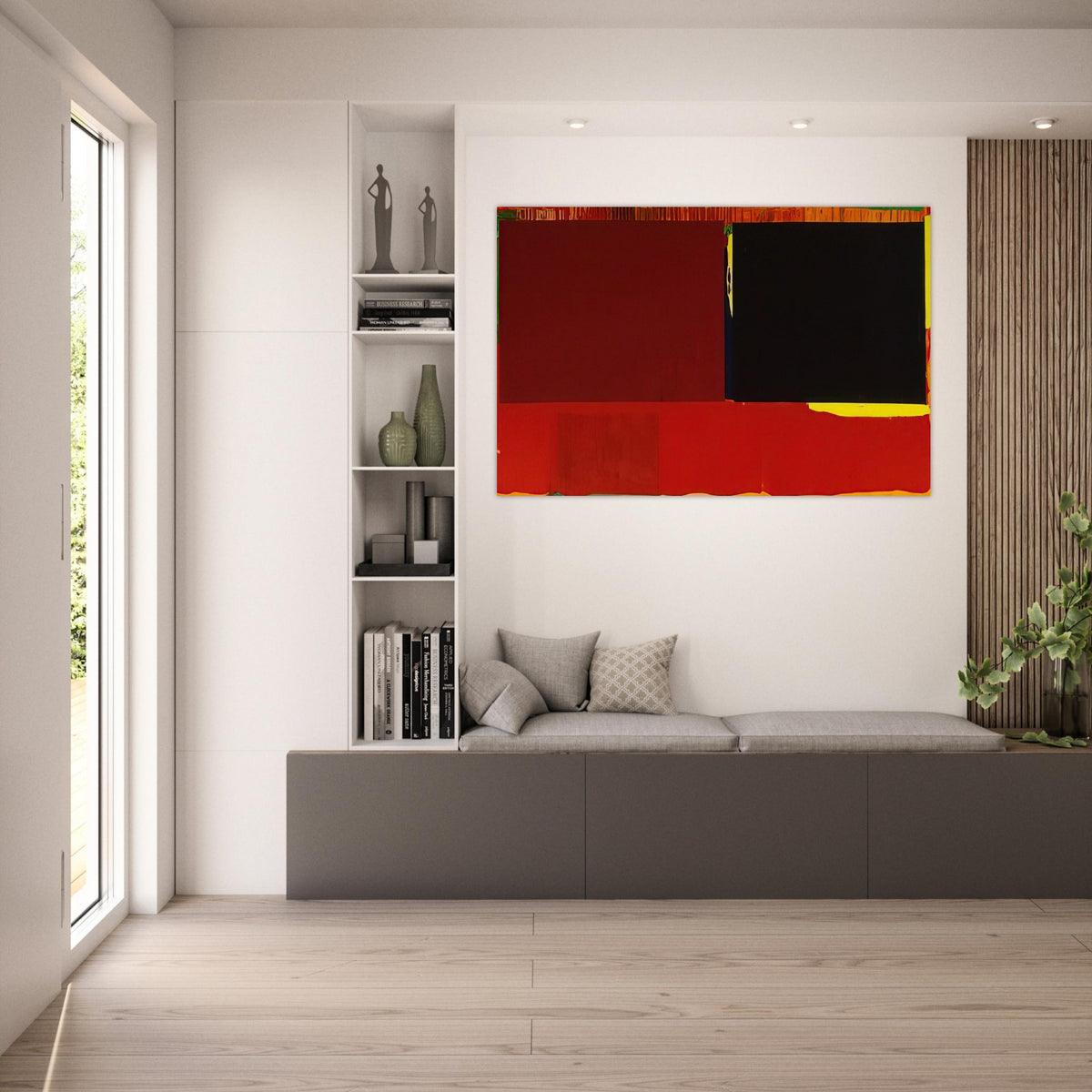 29. 03. 60 - 1960 - John Hoyland Art Prints - 100x150 cm / 40x60″ inches | John Hoyland Poster | John Hoyland Prints