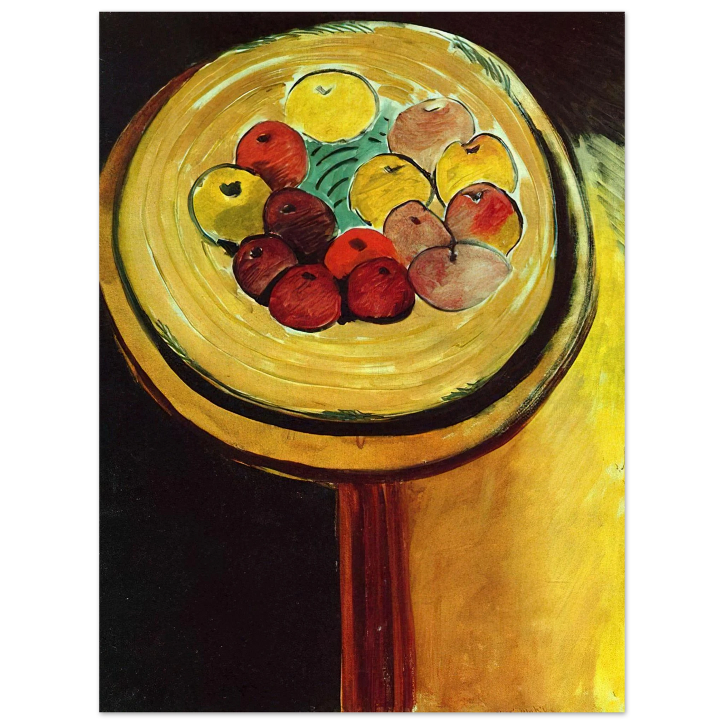 Henri Matisse - APPLES 1916 75x100 cm / 30x40inches Fine Art Poster