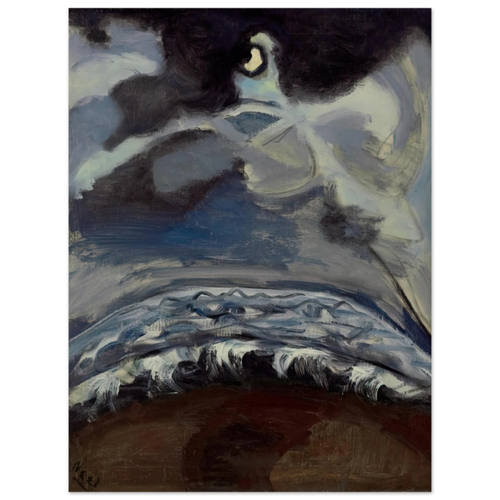 Alice Neel - The Sea 75x100 cm / 30x40inches Fine Art Poster