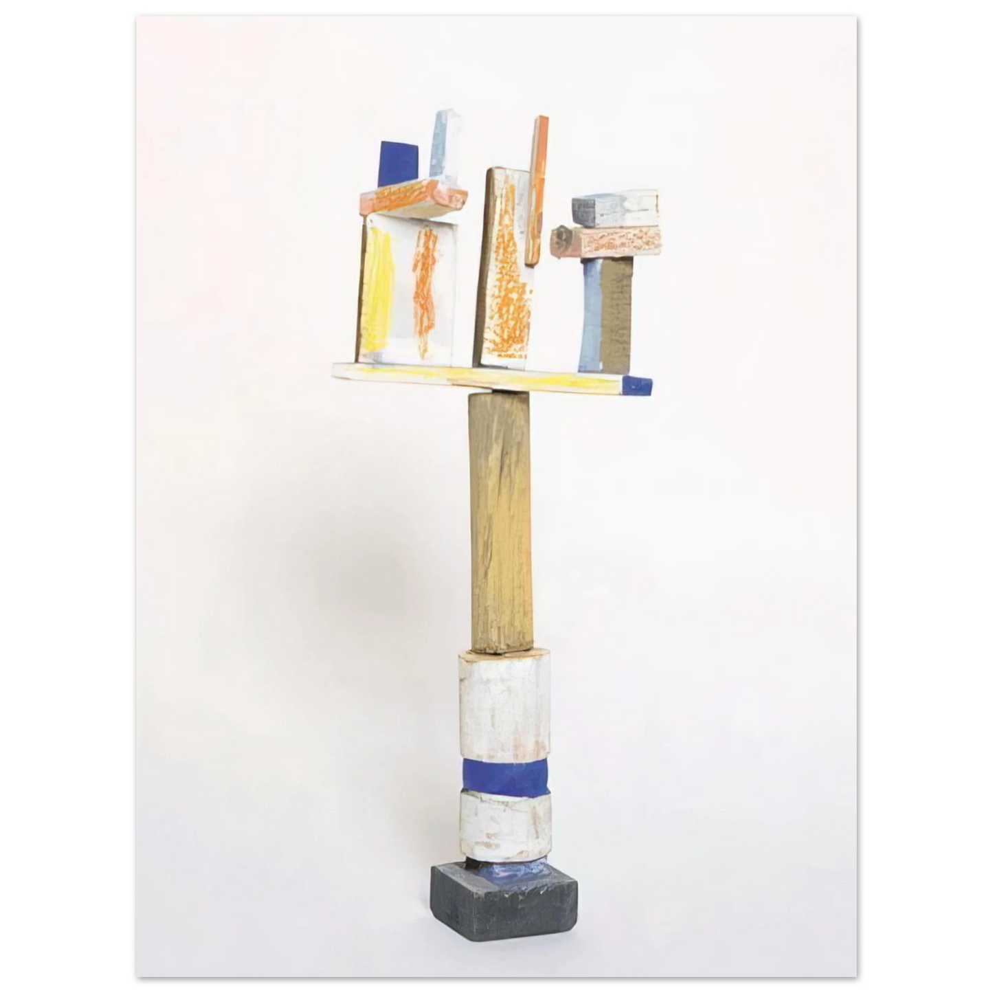 Esteban Vicente - DIVERTIMENTO 1995 1 75x100 cm / 30x40inches Fine Art Poster
