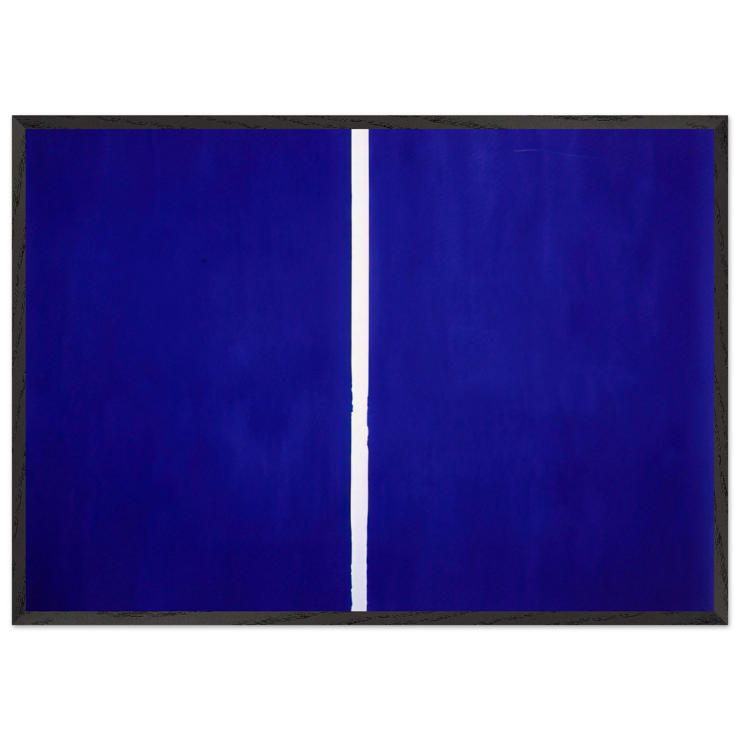 Onement VI - Barnett Newman 70x100 cm / 28x40 inches Framed Art Print – Black Wooden Frame