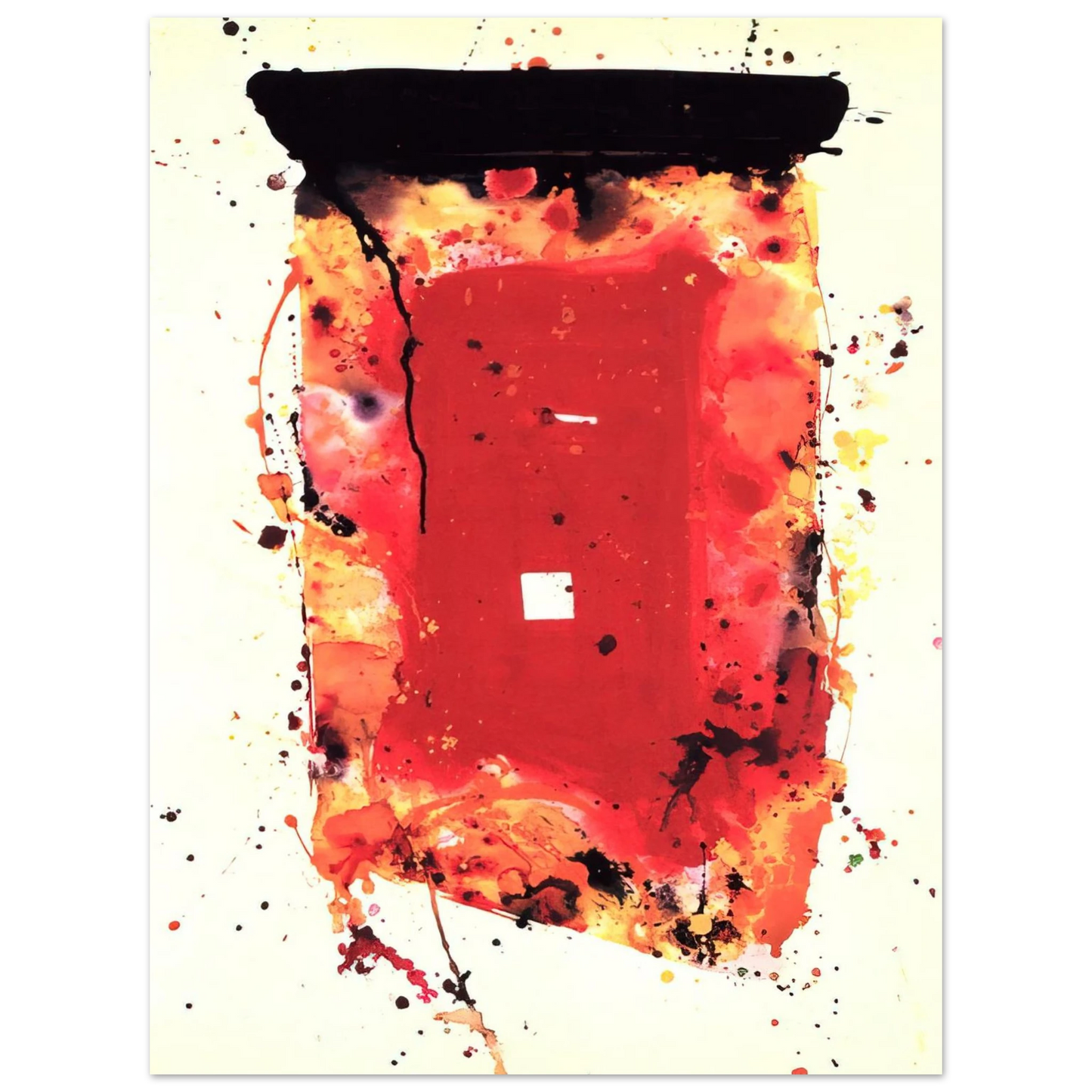Sam Francis - Flash Point 75x100 cm / 30x40inches Fine Art Poster