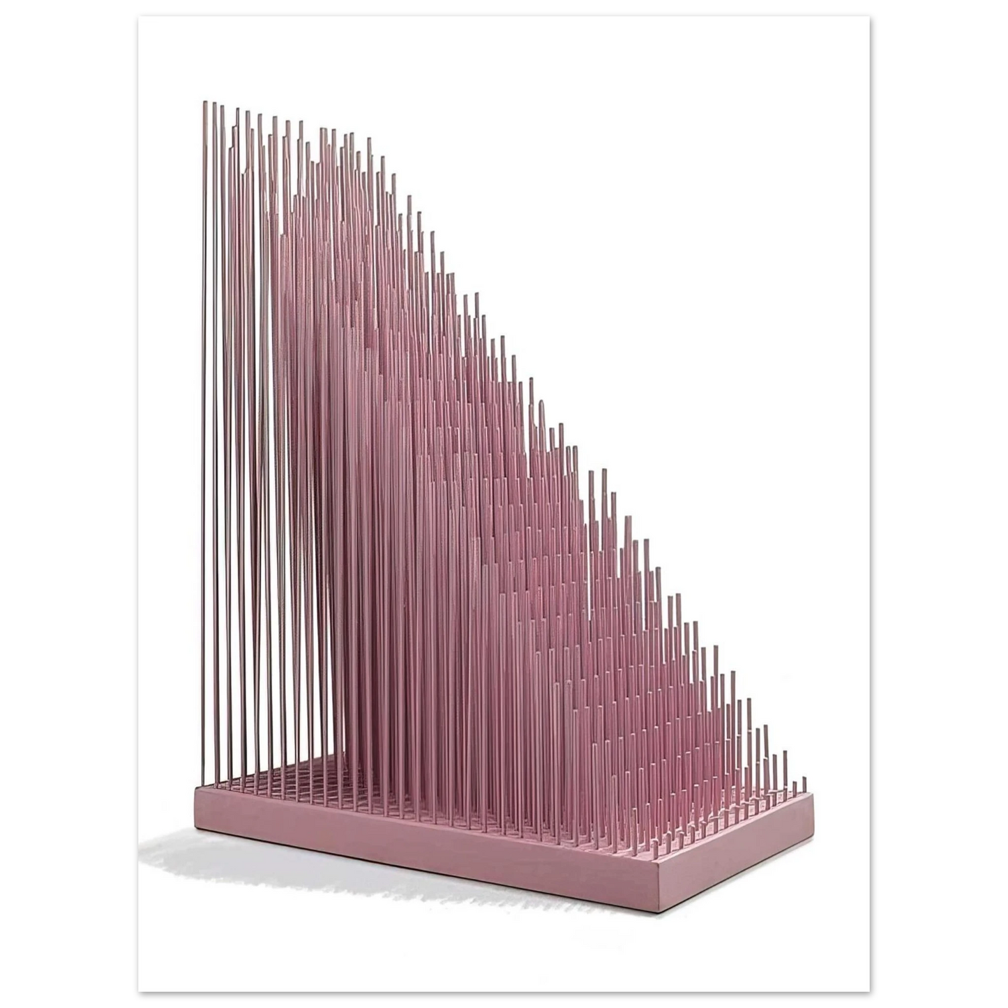 Jesus Rafael Soto - PROGRESION ROSA 75x100 cm / 30x40inches Fine Art Poster
