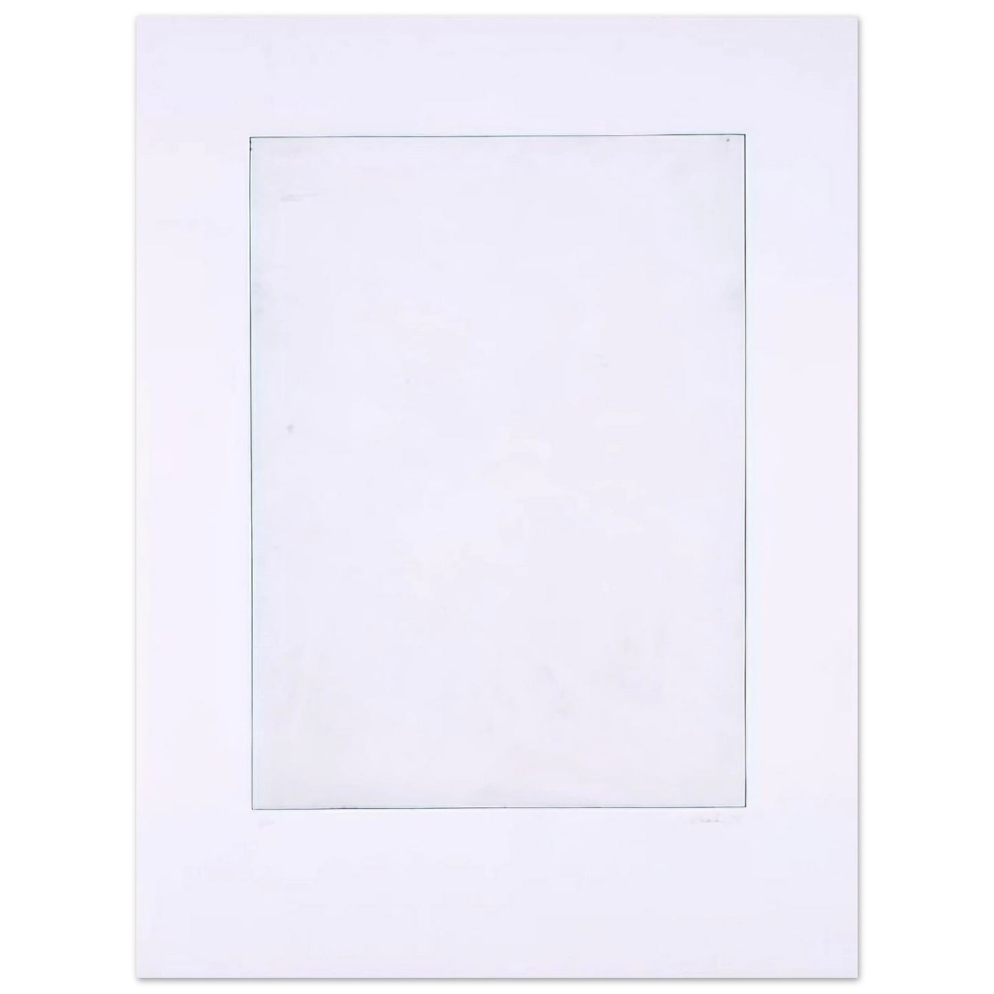 Brice Marden - Untitled e From Five Plates - 1973 75x100 cm / 30x40inches Fine Art Poster