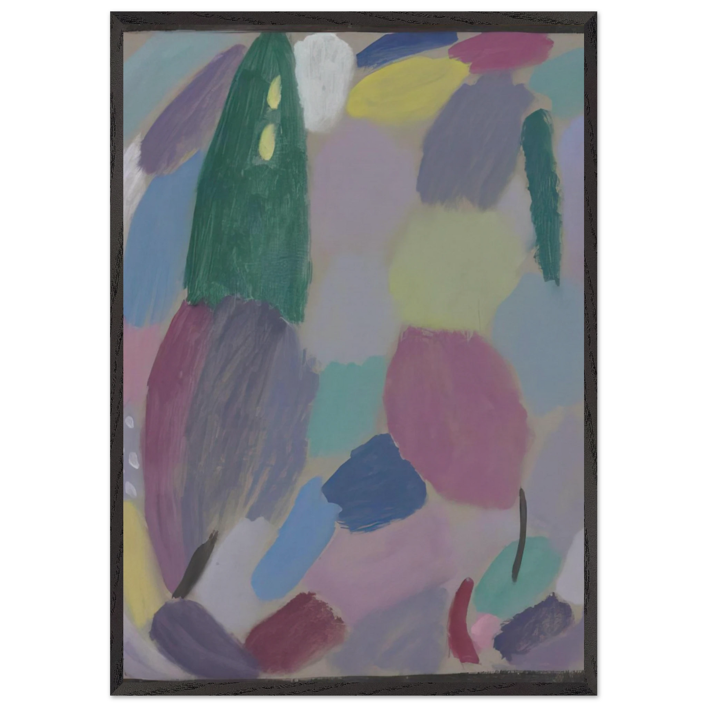 VARIATION TR UMEREI 1916 - Alexej von Jawlensky 70x100 cm / 28x40 inches Framed Art Print – Black Wooden Frame