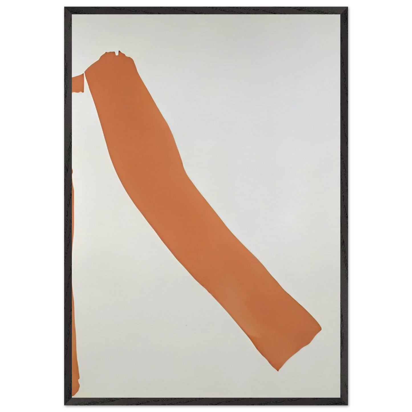 Stride 1969- - Helen Frankenthaler 70x100 cm / 28x40 inches Framed Art Print – Black Wooden Frame