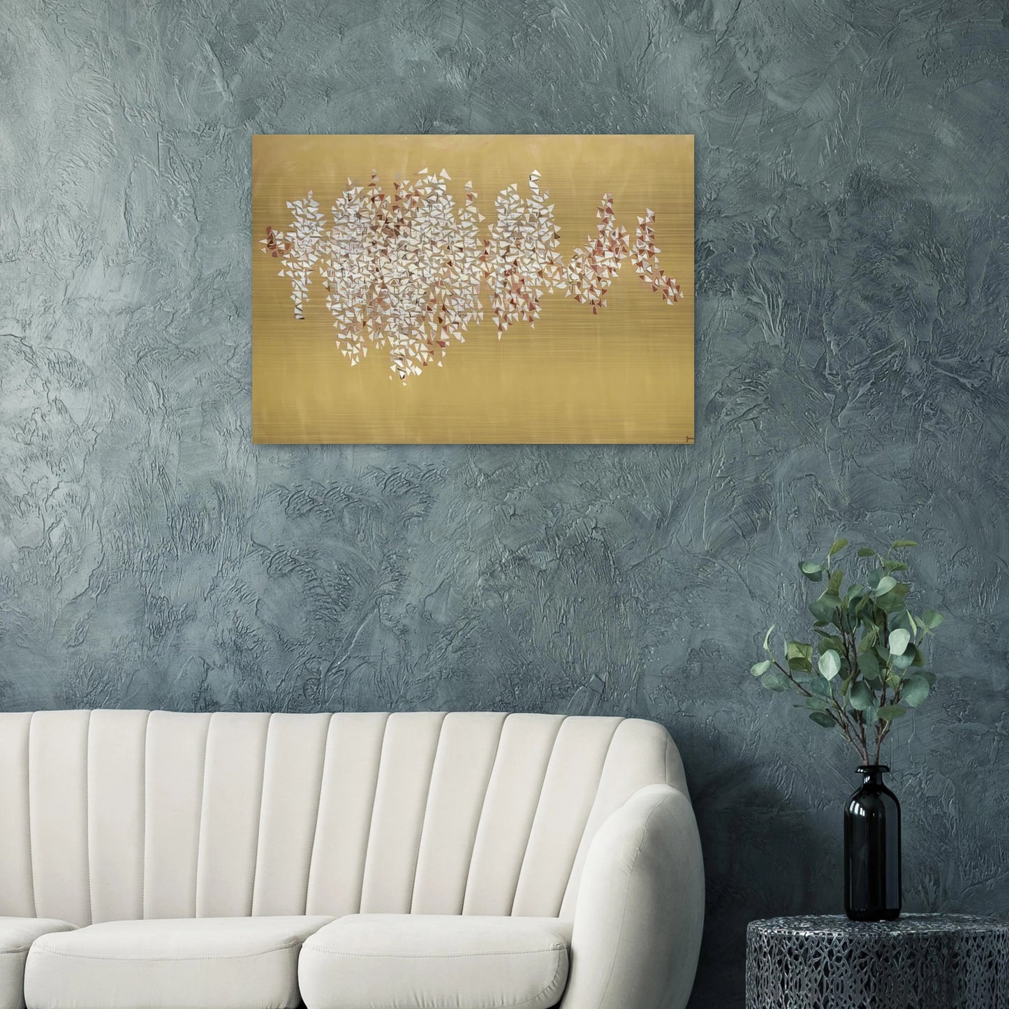 Untitled - 1962 - Robert Goodnough Brushed Aluminum Print - 70x100 cm / 28x40 inches | Robert Goodnough Aluminum Print | Robert Goodnough Prints