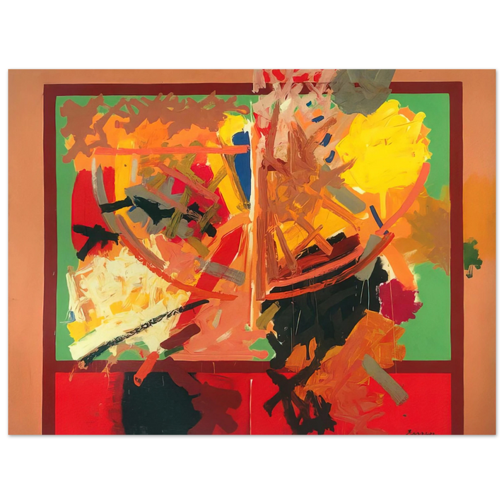 John Ferren - Greenock - 1958 75x100 cm / 30x40inches Fine Art Poster