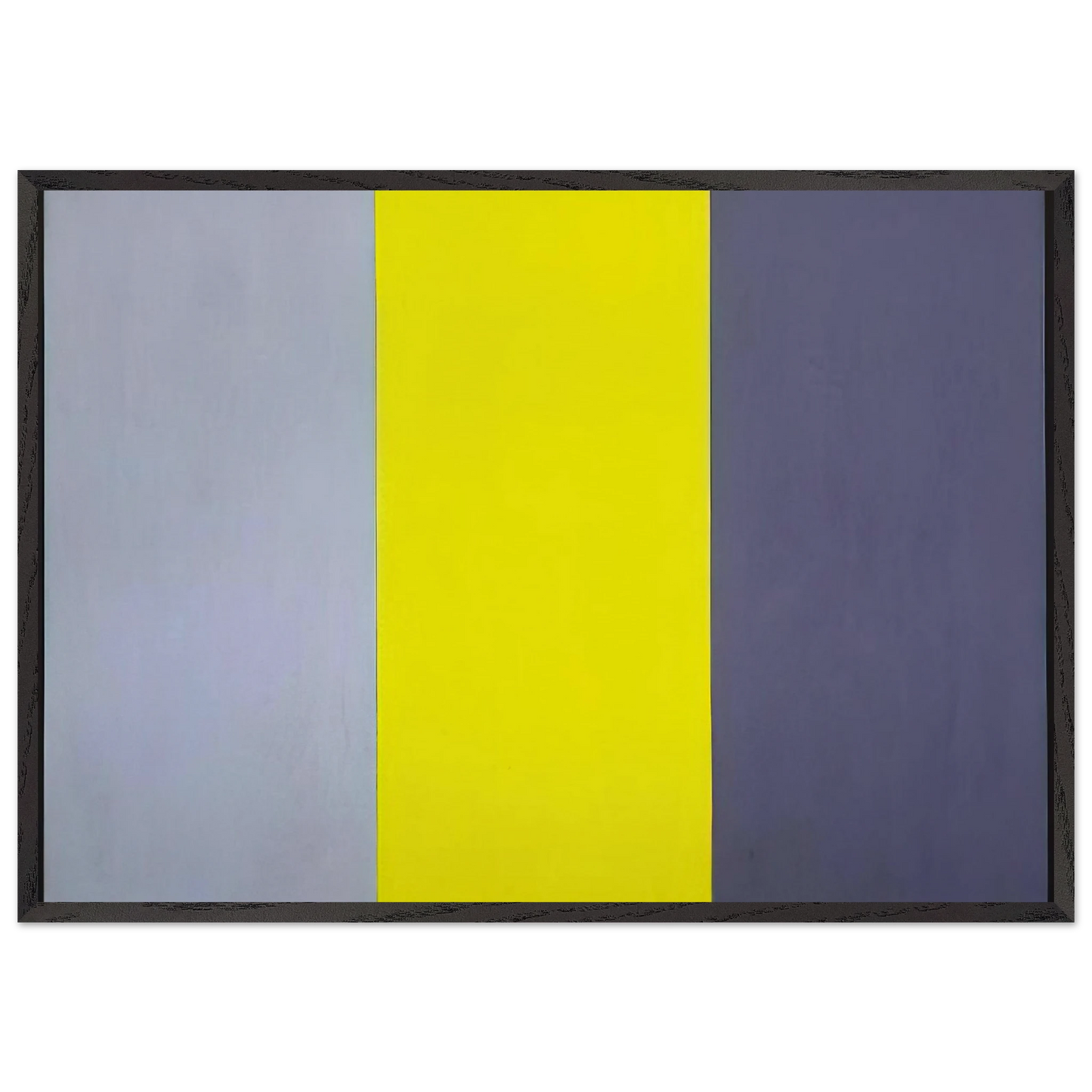 Summer Table - 1972 - Brice Marden 70x100 cm / 28x40 inches Framed Art Print – Black Wooden Frame