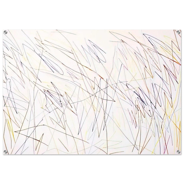 Iceberg - 1974 - Ronnie Landfield Acrylic Print - 70x100 cm / 28x40″ inches