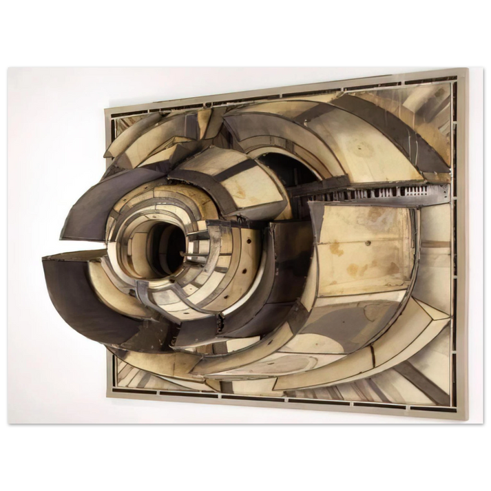 Lee Bontecou - UNTITLED 1962 75x100 cm / 30x40inches Fine Art Poster
