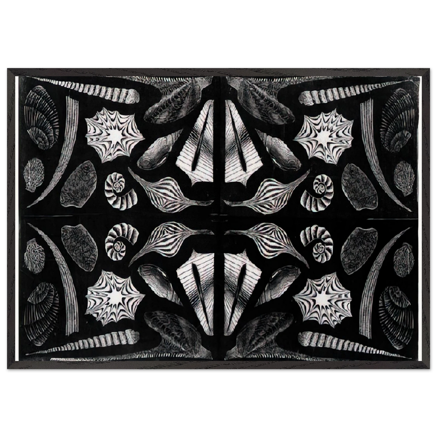 ESCHER 5 - MC Escher 70x100 cm / 28x40 inches Framed Art Print – Black Wooden Frame | Maurits Cornelis Escher Prints