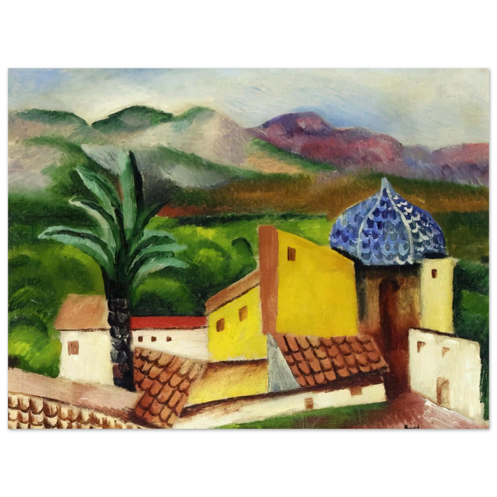 Moise Kisling - SAGUNTO 1916 75x100 cm / 30x40inches Fine Art Poster