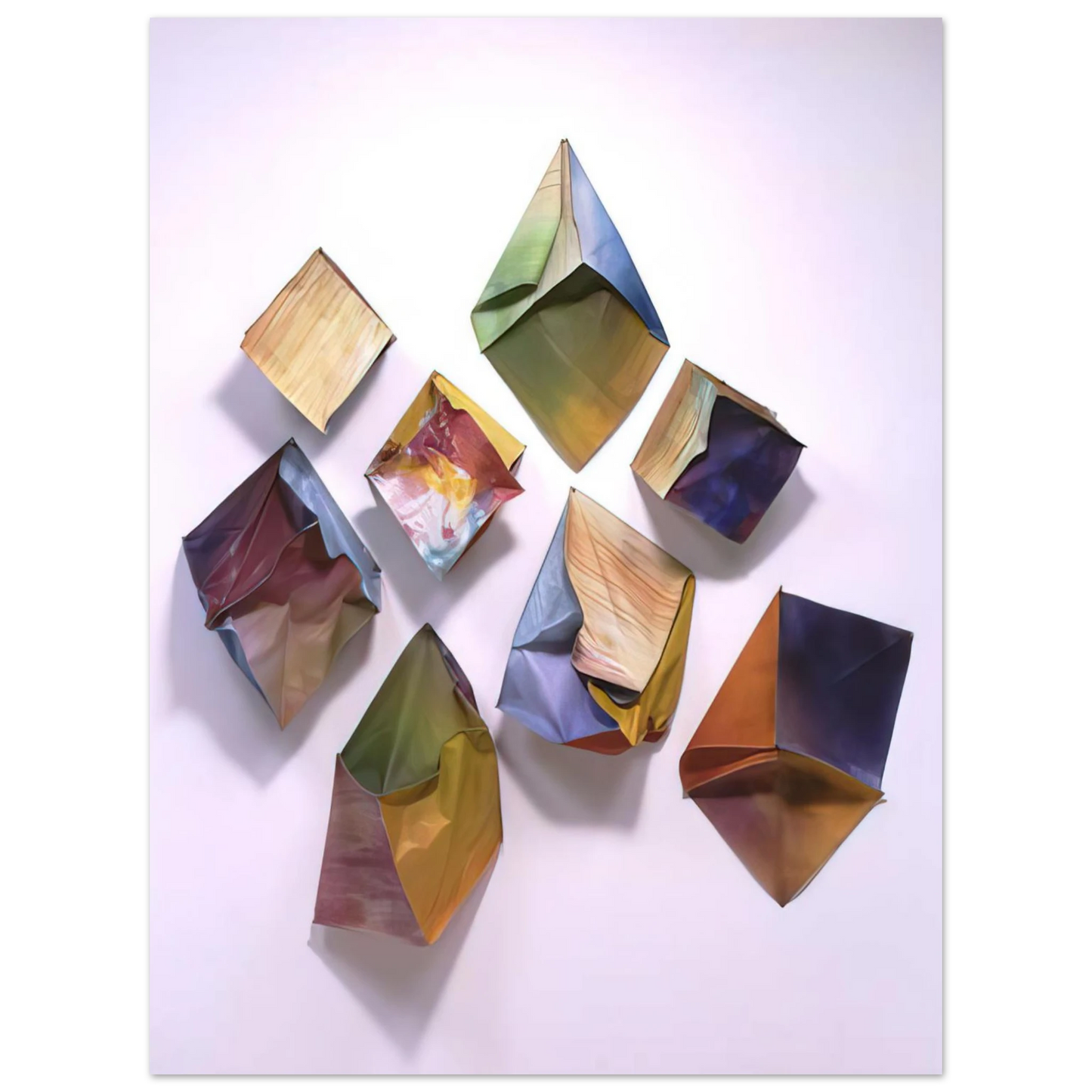 Sam Gilliam - Cubes 75x100 cm / 30x40inches Fine Art Poster