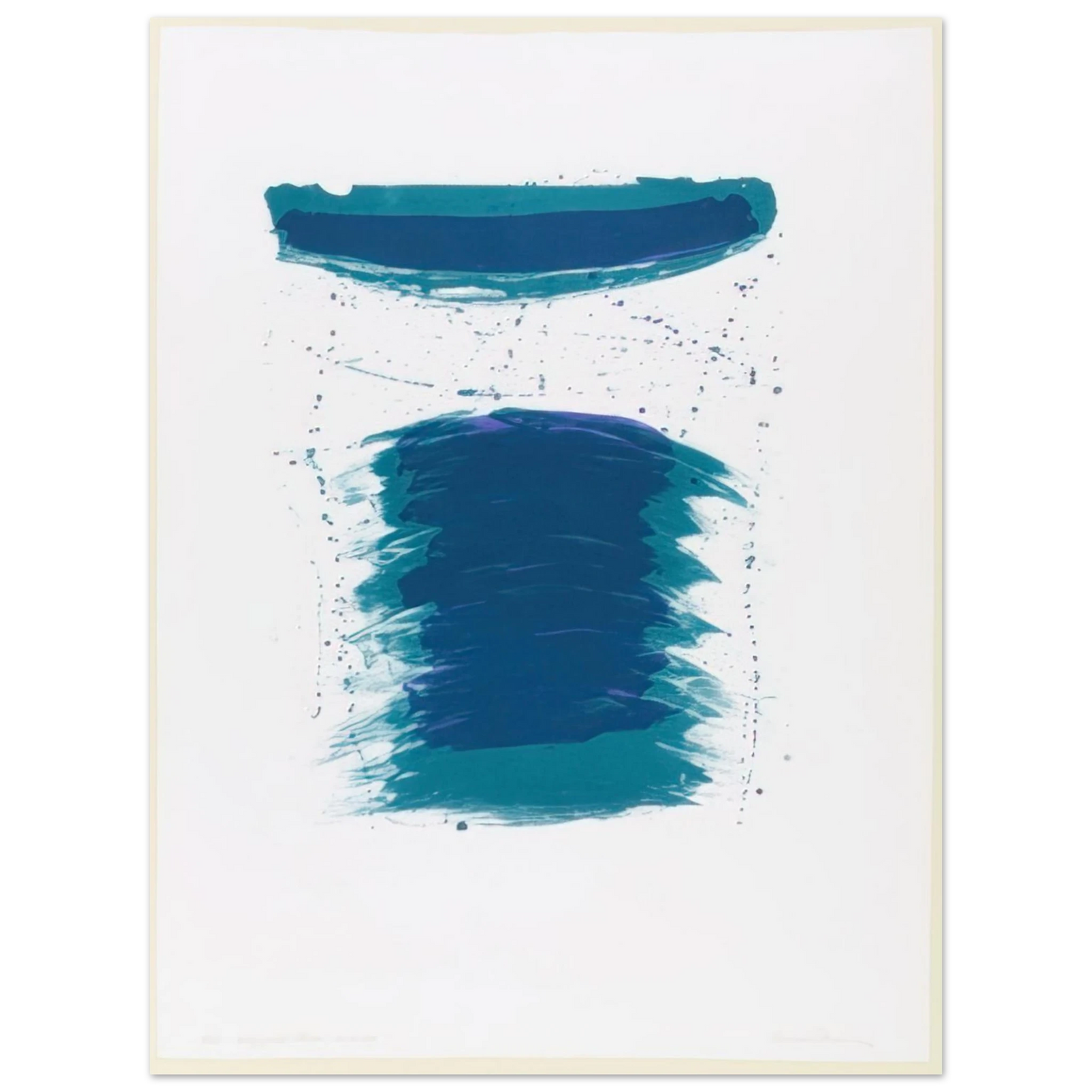 Sam Francis - Very First Stone 75x100 cm / 30x40inches Fine Art Poster