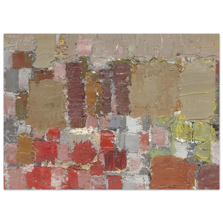 Nicolas de Stael - Composition - Art Informel Fine Art Poster