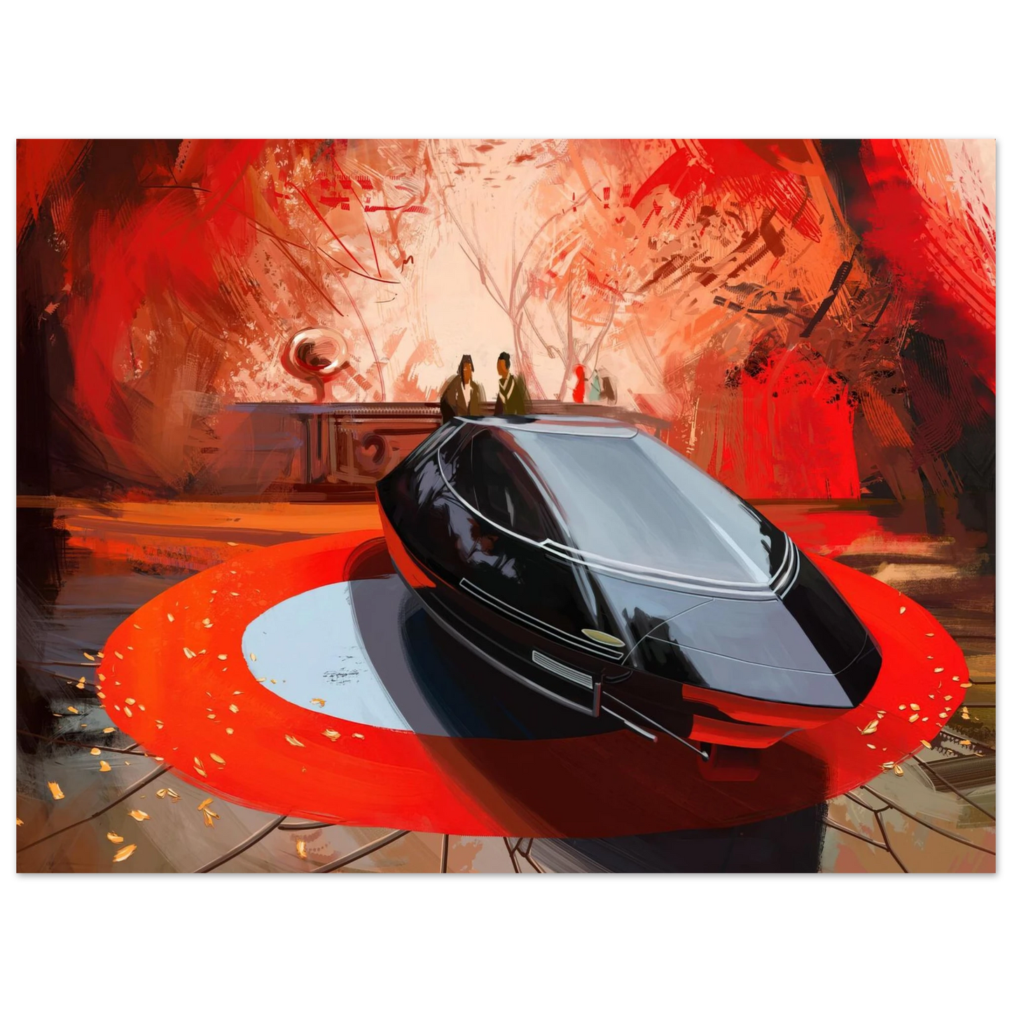 Syd Mead - Syd Mead 75x100 cm / 30x40inches Fine Art Poster