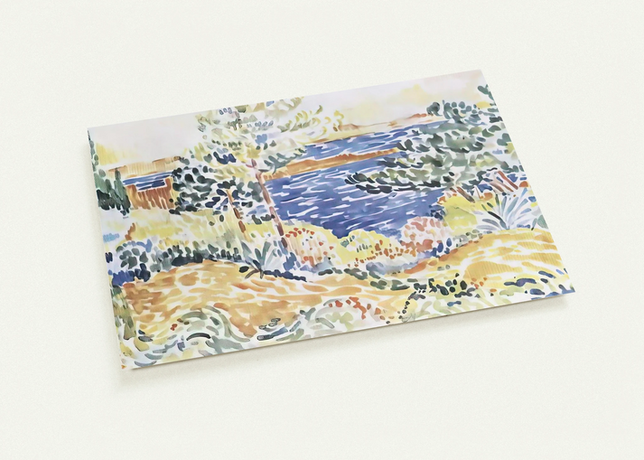 Lavender By Henri-Edmond Cross Pack of 10 Post Cards | Henri-Edmond Cross Post Cards | A6 (10.5 x 14.8 cm) - 4.1 x 5.8 inches
